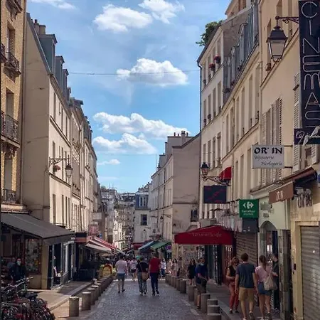 Alice - Design Loft Historic Passage Mouffetard Pedestrian Paris