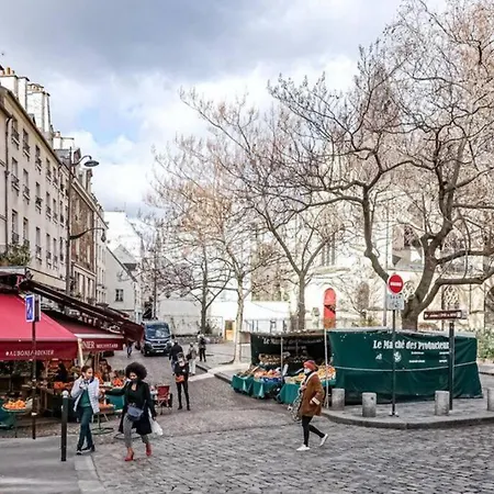 Apartamento Alice - Design Loft Historic Passage Mouffetard Pedestrian Paris