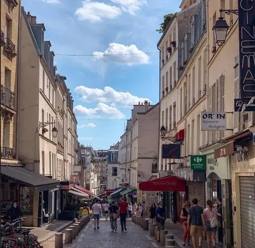 Alice - Design Loft Historic Passage Mouffetard Pedestrian Paris