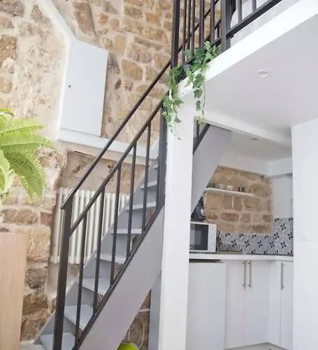 Alice - Design Loft Historic Passage Mouffetard Pedestrian Apartment