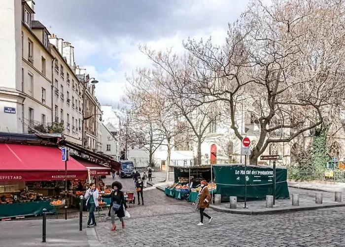 Apartment Alice - Design Loft Historic Passage Mouffetard Pedestrian Paris